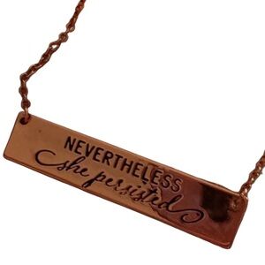 Origami Owl Rose Gold Empowerment Necklace